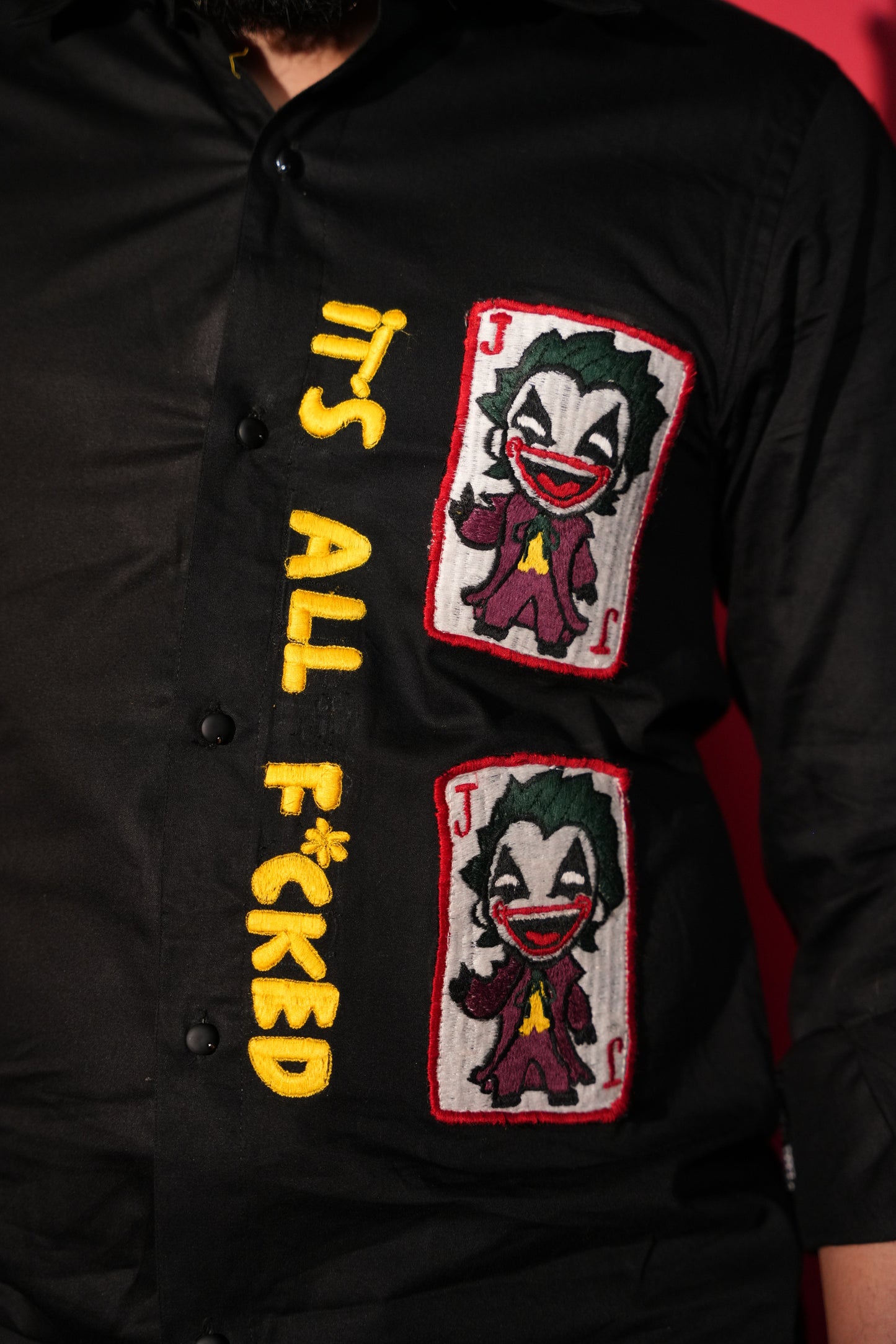 Chaos Theory Hand-Embroidered Shirt
